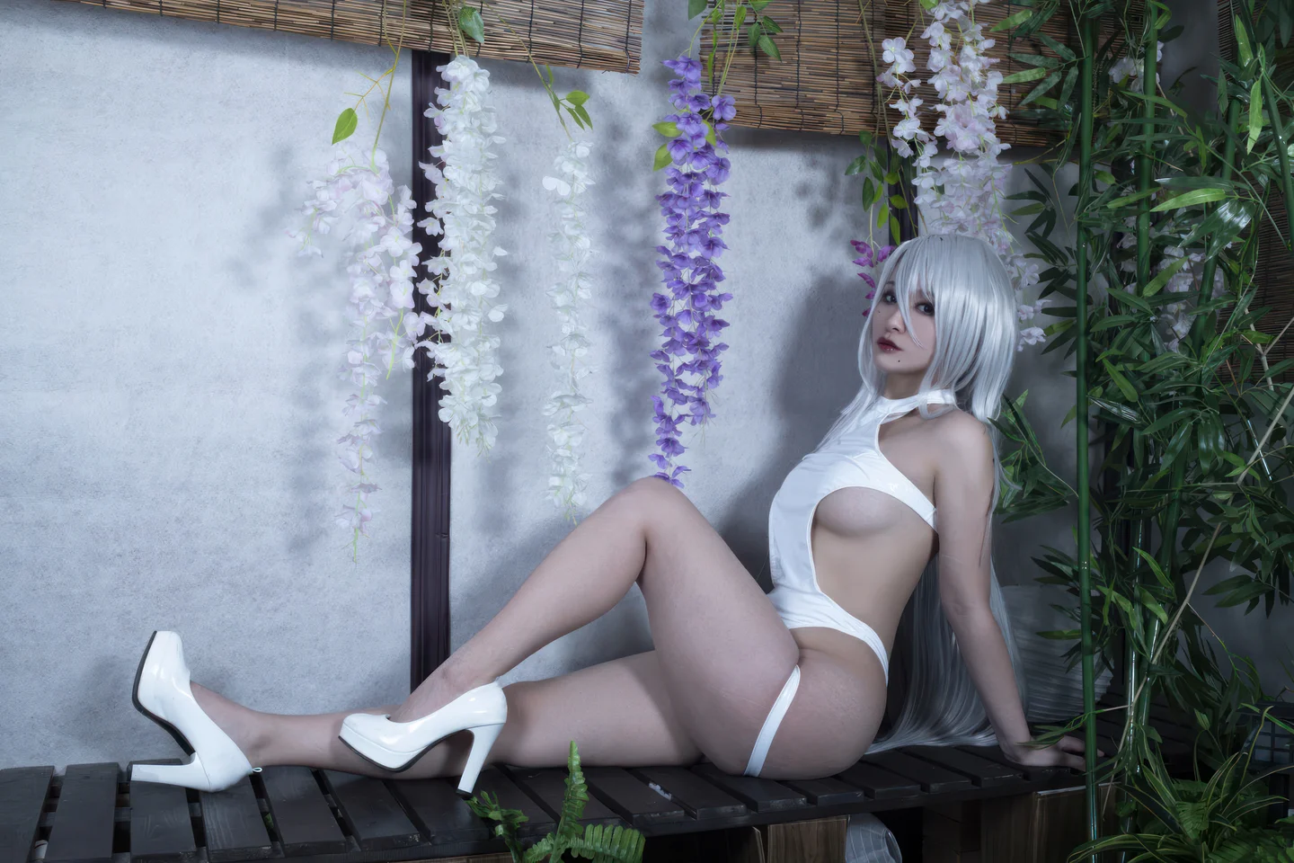 洛璃LoLiSAMA - No.087 尼尔 A2白色竞泳 [60P-683MB] tg@simisebaisi 【丝足阁】022.webp